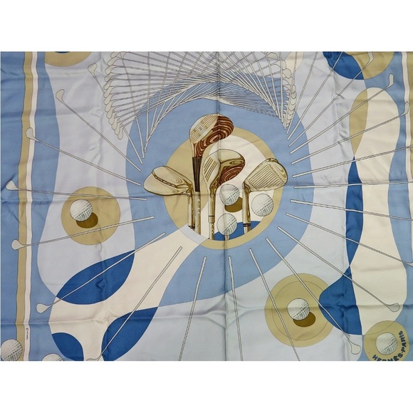 Hermès Multicolor Silk Scarf - Picture 2 of 11